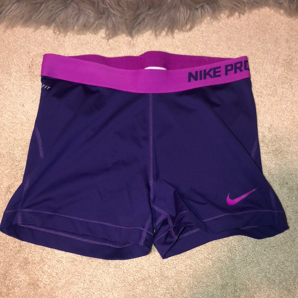 purple nike pro